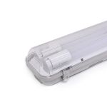 Noxion LED Vandtæt Lysrender Armaturhus Poseidon V2.0 incl. 2x Noxion LED Lysrør T8 Standard Output 19W 2x2300lm - 865 Dagslys | 150cm