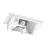 LED Downlight Wallwasher Wally Maxi Hvid 46W 6300lm 70x75D - 830 Varm Hvid 