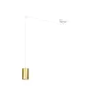 Emibig Pendel Lampe Traker Stål Hvid | Egnet til 1x GU10 - Max 10W