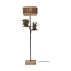 Good&Mojo Gulvlampe Bhutan Bambus Brun | Egnet til 1x E27 