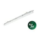 Philips LED Vandtæt Lysrender Ledinaire EcoSet 35W 4800lm - 840 Kold Hvid | 120cm - Erstatter 2x36W