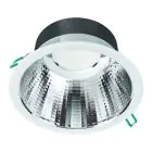 Philips LED downlight Coreline DN142B Aluminium Hvid 19.2W 2300lm 60D - 830 varm hvid | Udsnit 200mm - IP20 - UGR